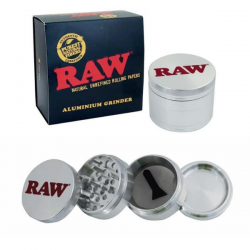 grinder in alluminio raw